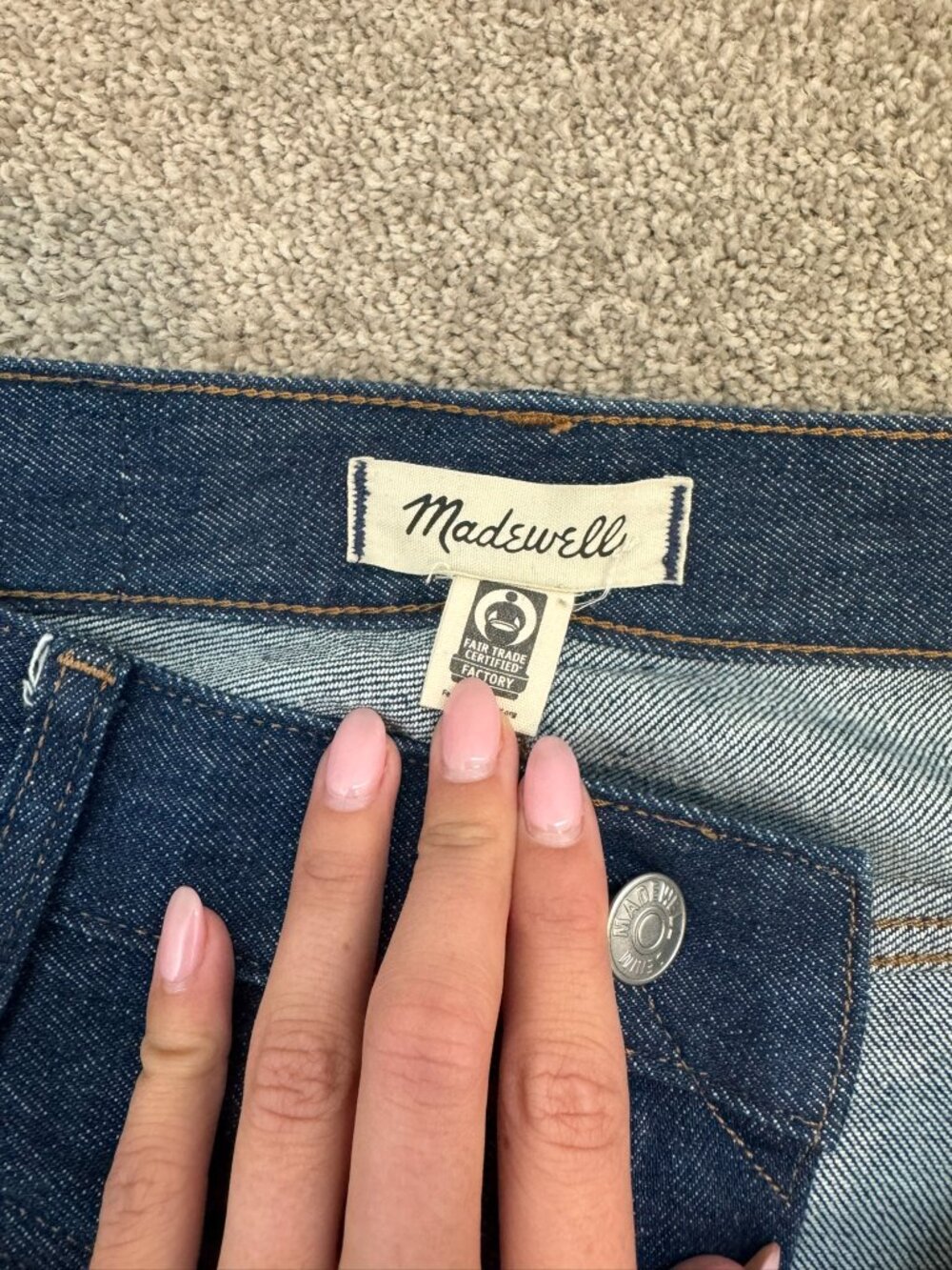 Madewell Perfect Vintage Straight Jean